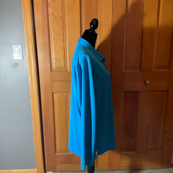 Men’s Oakley pullover. Sz XL. EUC PGA Tour vibrant blue - Picture 2 of 7